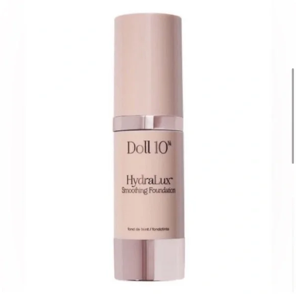 NEW Doll 10 HydraLuxe Smoothing Foundation 1 Fl Oz - Shade Medium Set of 2 - Picture 4 of 10